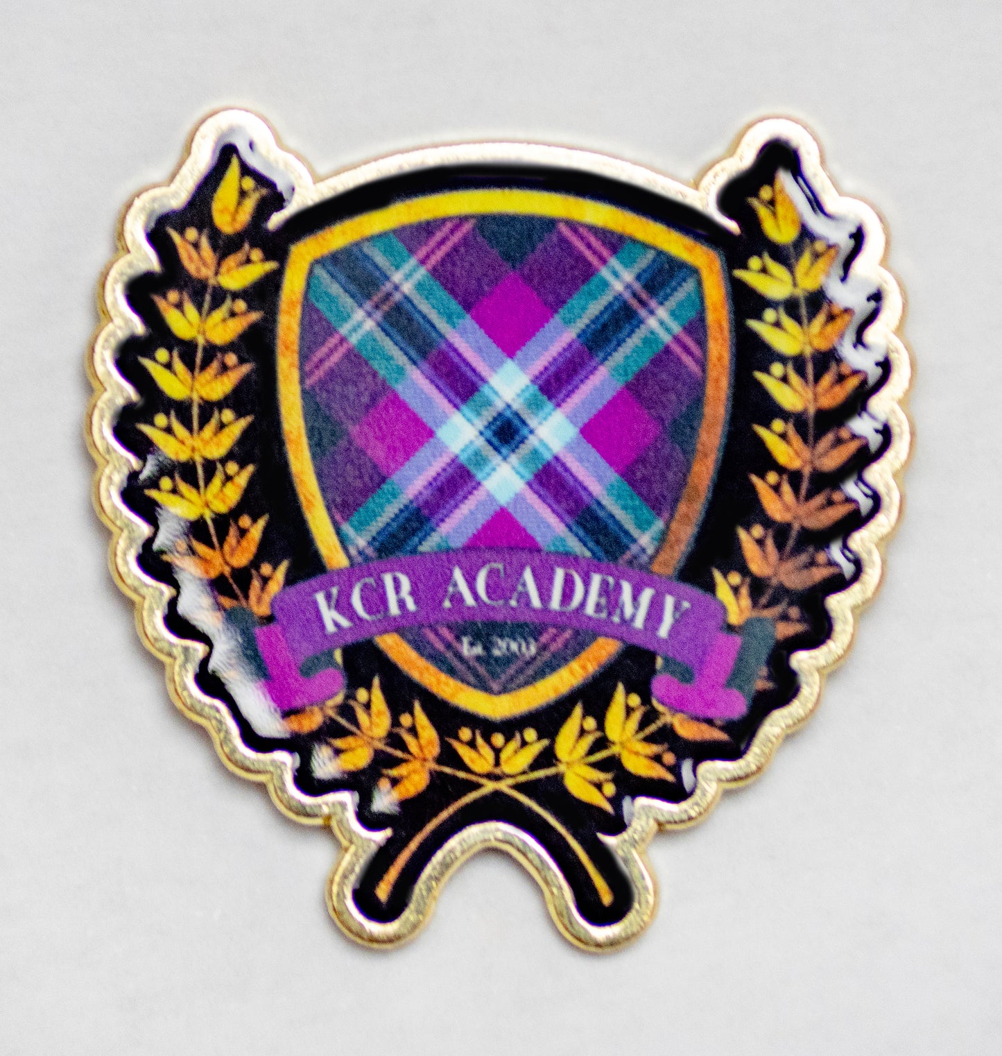 KCR Logo Ceramic Pin Badge